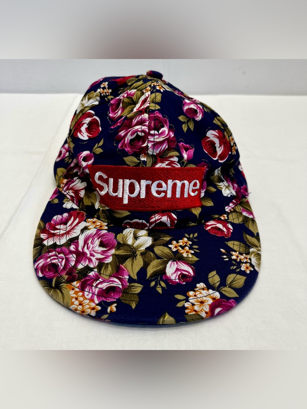 Supreme style floral hat